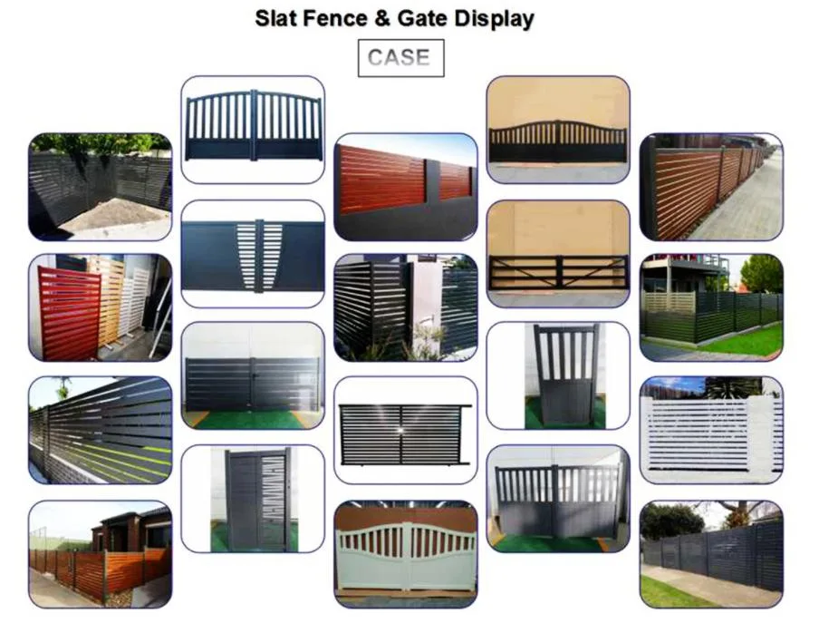 Modern Design Style Automatic Motorized Entrance Sliding Industrial Metal Aluminium Driveway Gate for Home/Yard