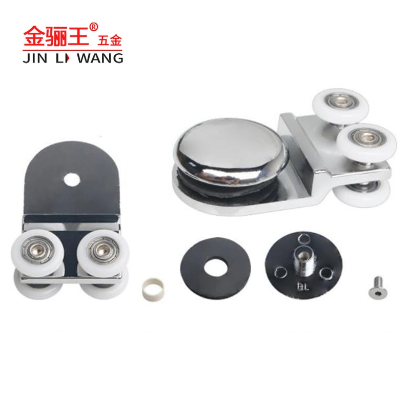 Toilet Shower Fittings Bathroom Hanging Roller Glass Sliding Door Roller