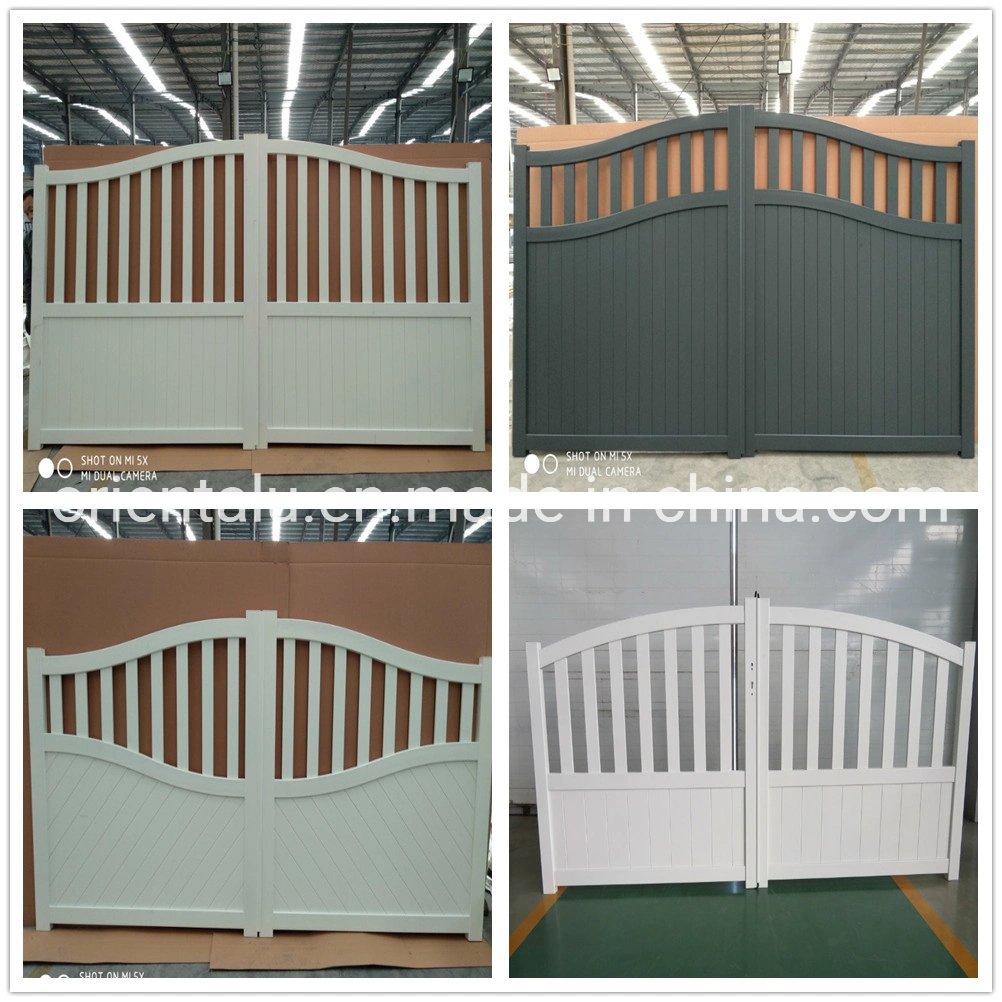 Automatic Interior/Sliding/Metal/Powder Coated Black Aluminium/Garden/Sliding/Fence Driveway Gate for Residential/Garden/House