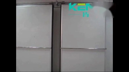 Puerta corrediza de metal automática industrial para almacén